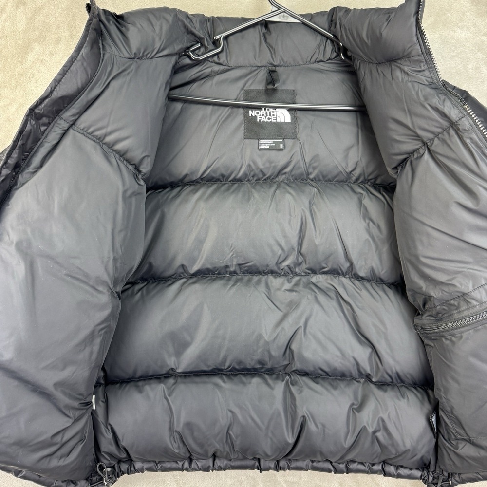 The North Face Black 1996 Retro Nuptse 700 Down Puffer Jacket Coat Size Medium - Picture 10 of 16